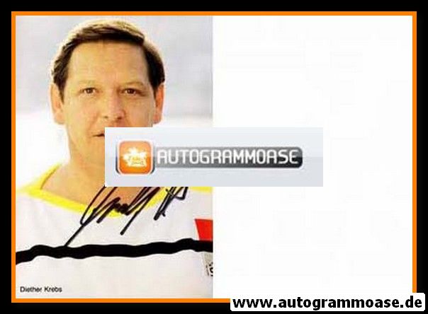 Autogramm Schauspieler | Diether KREBS | 1980er (Portrait Color) 1