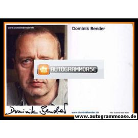 Autogramm Schauspieler | Dominik BENDER | 2000er (Web Site) 1