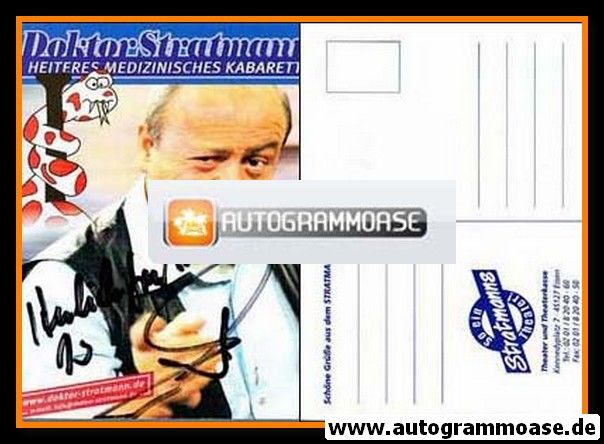 Autogramm Kabarett | Ludger STRATMANN | 2000er (Doktor Stratmann)