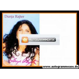 Autogramm Schlager | Dunja RAJTER | 2000er (Portrait Color)