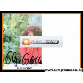 Autogramm Schauspieler | Elfi ESCHKE | 1990er (Portrait Color)