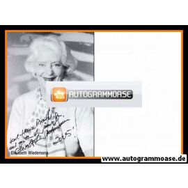 Autogramm Schauspieler | Elisabeth WIEDEMANN | 1980er (Portrait SW) 1