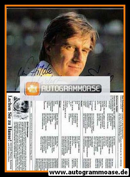 Autogramm Kabarett | Emil STEINBERGER | 1990er (Portrait Color Tudor)
