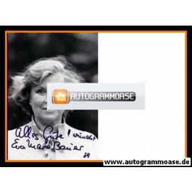 Autogramm Schauspieler | Eva-Maria BAUER | 1980er (Portrait SW)