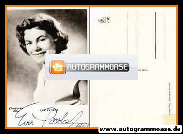 Autogramm Film | Eva PROBST | 1955 "Sohn Ohne Heimat"