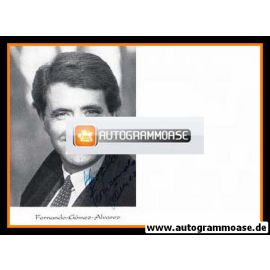 Autogramm TV | Mexiko | Fernando GOMEZ-ALVAREZ | 1990er (Portrait SW)