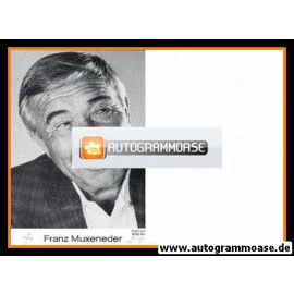 AK Schauspieler | Franz MUXENEDER | 1980er (Portrait SW)