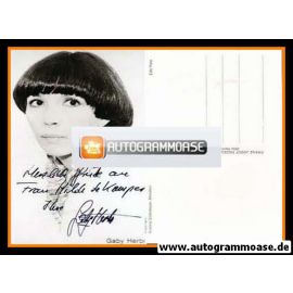 Autogramm Schauspieler | Gaby HERBST | 1980er (Portrait SW Rüdel) Söderbaum