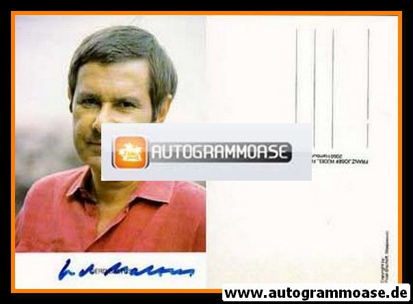 Autogramm Schauspieler | Gerd BALTUS | 1980er (Portrait Color Rüdel) Bischoff