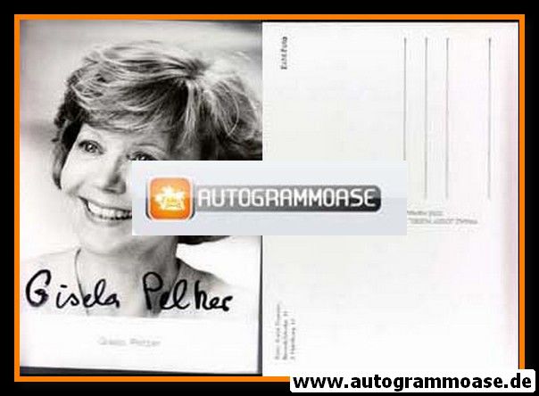 Autogramm Schauspieler | Gisela PELTZER | 1980er (Portrait SW Rüdel) Foerster