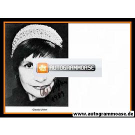 Autogramm Schauspieler | Gisela UHLEN | 1980er (Portrait SW)