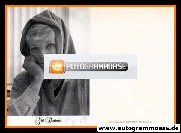 Autogramm Schauspieler | Grit BOETTCHER | 1980er (Portrait SW) Simon
