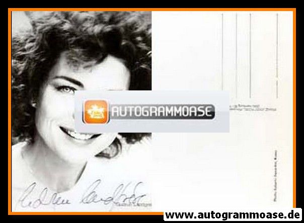 Autogramm Schauspieler | Gudrun LANDGREBE | 1980er (Portrait SW Rüdel) 1