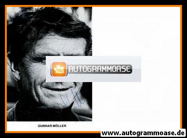 Autogramm Schauspieler | Gunnar MÖLLER | 1980er (Portrait SW)