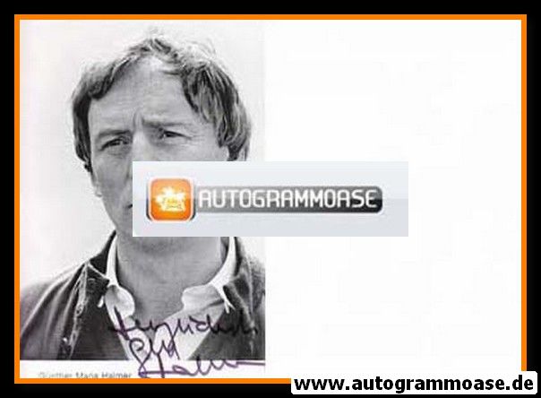 Autogramm Schauspieler | Günther Maria HALMER | 1980er (Portrait SW) 1