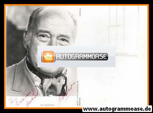 Autogramm Schauspieler | Alf MARHOLM | 1980er (Portrait SW Rüdel) Varda