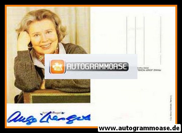 Autogramm Schauspieler | Antje WEISGERBER | 1980er (Portrait Color Rüdel)