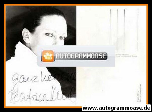Autogramm Schauspieler | Beatrice KESSLER | 1980er (Portrait SW Rüdel)