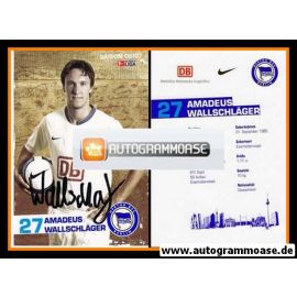 Autogramm Fussball | Hertha BSC Berlin | 2006 | Amadeus WALLSCHLÄGER