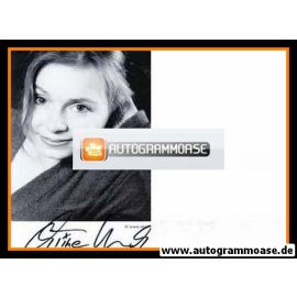 Autogramm Schauspieler | Christine URSPRUCH | 1990er Foto (Portrait SW)