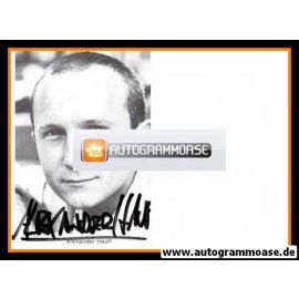 Autogramm Schauspieler | Alexander HAUFF | 1980er (Portrait SW)