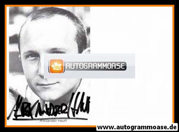 Autogramm Schauspieler | Alexander HAUFF | 1980er (Portrait SW)
