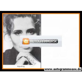 Autogramm Schauspieler | Anja KLING | 1990er (Portrait SW)