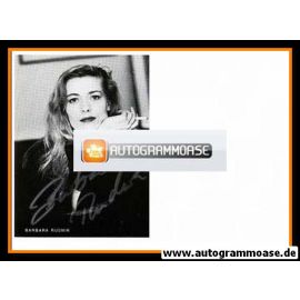 Autogramm Schauspieler | Barbara RUDNIK | 1980er (Portrait SW Zigarette)