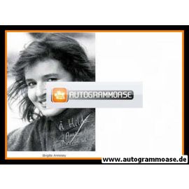 Autogramm Schauspieler | Brigitte ANNESSY | 1980er (Portrait SW)