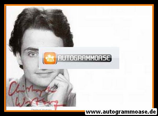 Autogramm Schauspieler | Christoph WORTBERG | 1980er (Portrait SW)