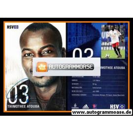Autogramm Fussball | Hamburger SV | 2008 | Thimothee ATOUBA