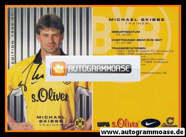 Autogramm Fussball | Borussia Dortmund | 1998 | Michael SKIBBE