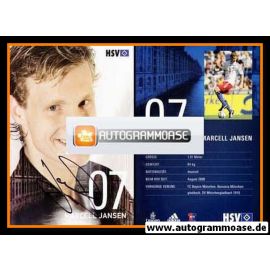 Autogramm Fussball | Hamburger SV | 2008 | Marcell JANSEN
