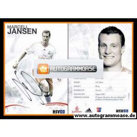 Autogramm Fussball | Hamburger SV | 2009 | Marcell JANSEN
