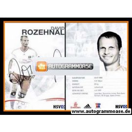 Autogramm Fussball | Hamburger SV | 2009 | David ROZEHNAL