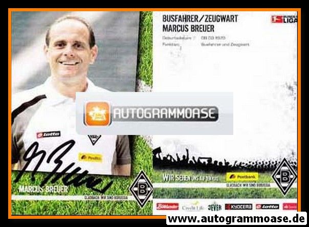 Autogramm Fussball | Borussia Mönchengladbach | 2009 | Marcus BREUER