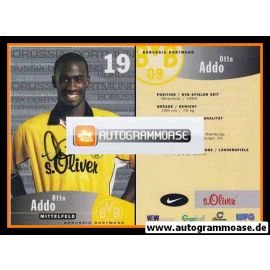 Autogramm Fussball | Borussia Dortmund | 1999 | Otto ADDO 1