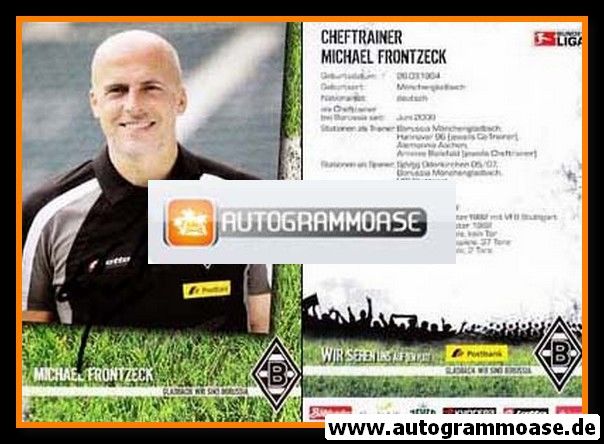 Autogramm Fussball | Borussia Mönchengladbach | 2009 | Michael FRONTZECK