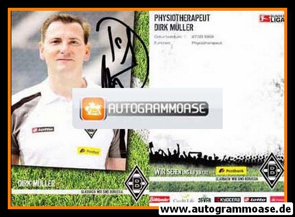 Autogramm Fussball | Borussia Mönchengladbach | 2009 | Dirk MÜLLER