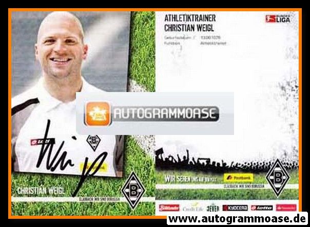Autogramm Fussball | Borussia Mönchengladbach | 2009 | Christian WEIGL