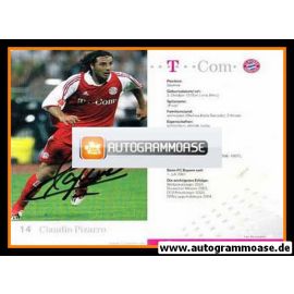 Autogramm Fussball | FC Bayern München | 2005 | Claudio PIZARRO