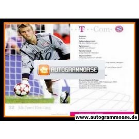 Autogramm Fussball | FC Bayern München | 2005 | Michael RENSING
