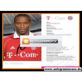 Autogramm Fussball | FC Bayern München | 2005 | Ze ROBERTO