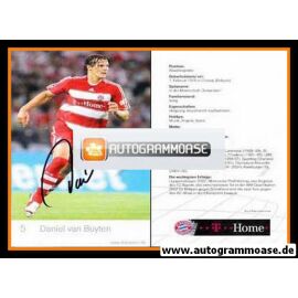 Autogramm Fussball | FC Bayern München | 2007 | Daniel VAN BUYTEN
