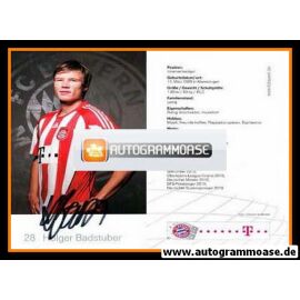Autogramm Fussball | FC Bayern München | 2010 | Holger BADSTUBER