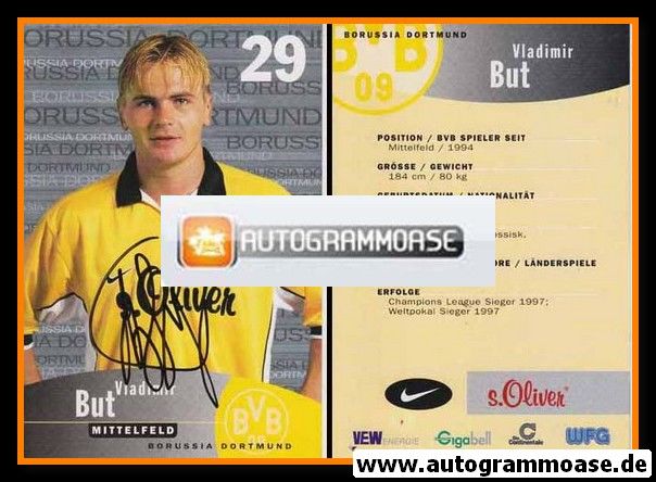Autogramm Fussball | Borussia Dortmund | 1999 | Vladimir BUT