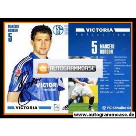 Autogramm Fussball | FC Schalke 04 | 2005 | Marcelo BORDON