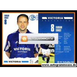 Autogramm Fussball | FC Schalke 04 | 2005 | Fabian ERNST