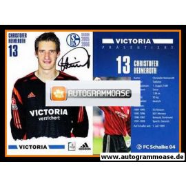 Autogramm Fussball | FC Schalke 04 | 2005 | Christofer HEIMEROTH