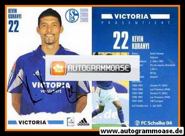 Autogramm Fussball | FC Schalke 04 | 2005 | Kevin KURANYI